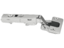 Cerniera Automatica M310 d.35 Ammortizzata da Avvitare Foratura 48/6 Collo Basso110° Nichelato
